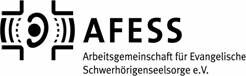 Logo: AFESS: Arbeitsgemeinschaft für Evangleische Schwerhörigenseelsorge e.V.